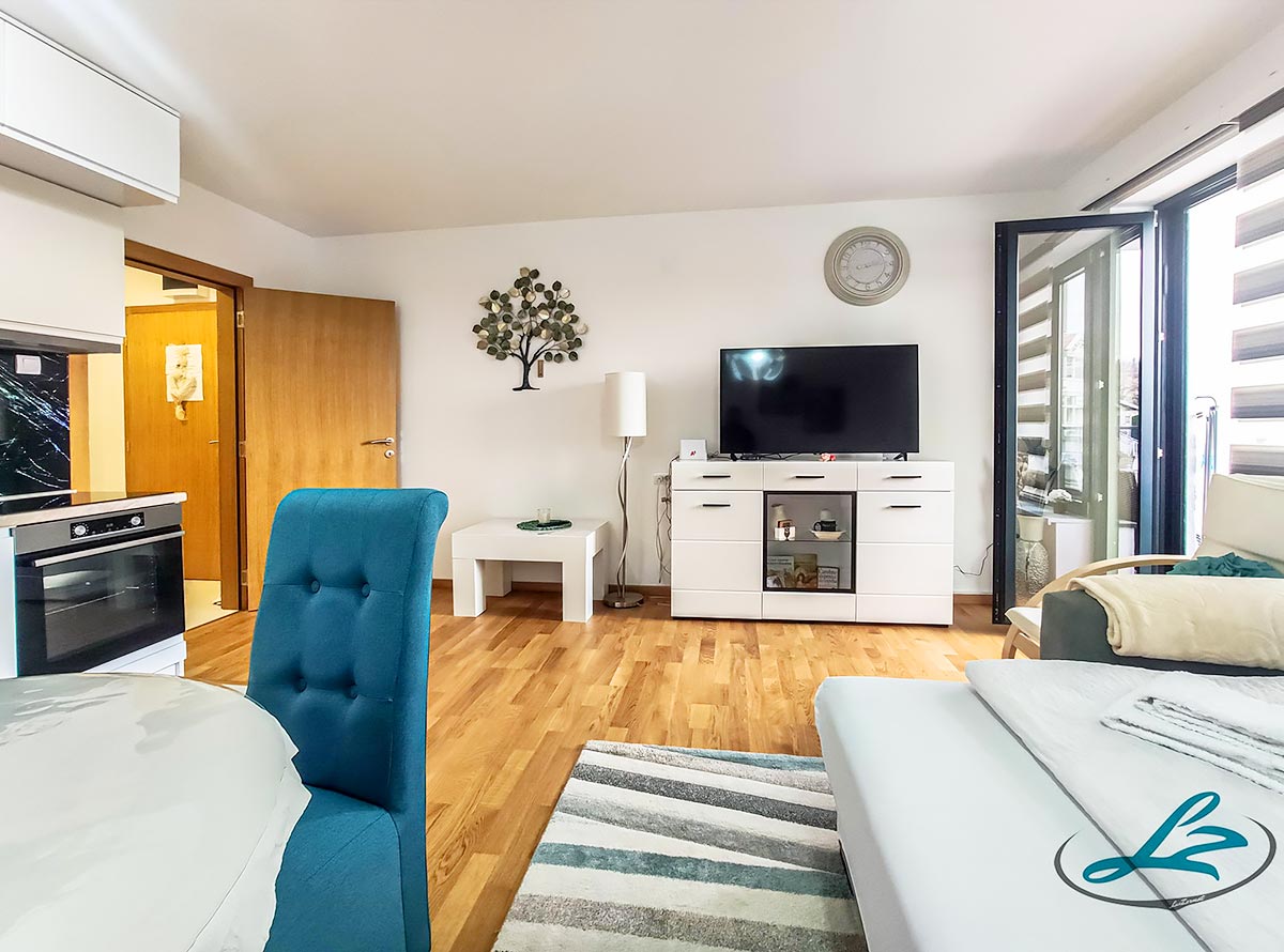 Apartman Lux Zermat - Dnevna soba - TV